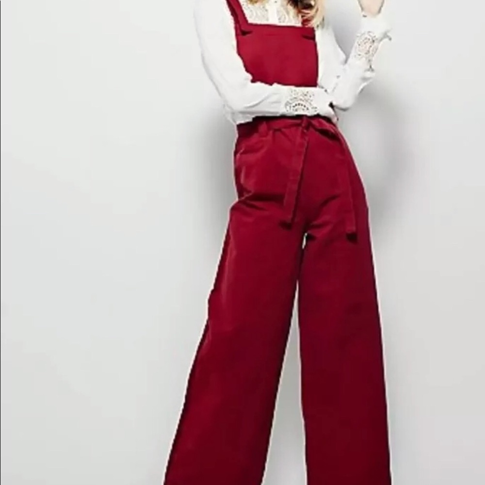 Free people made in Philadelphia overalls